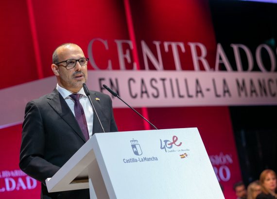 Pablo Bellido, presidente de las Cortes de Castilla-La Mancha